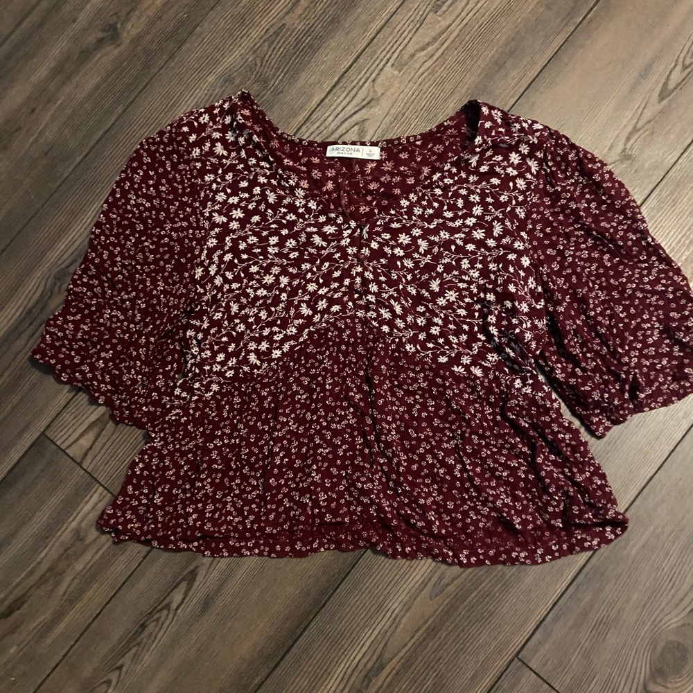 Plum colored top